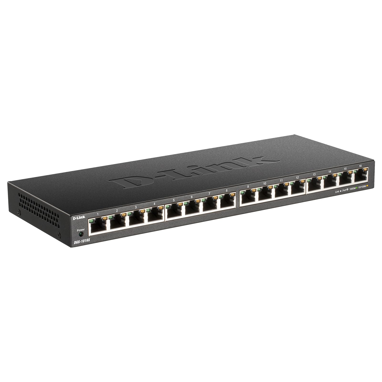 Foto 7 | Conmutador Ethernet D-link Dgs-1016s De 16 Puertos Gigabit Slim Negro - Venta Internacional