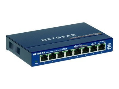 Foto 2 | Conmutador Netgear De 8 Puertos Gigabit Ethernet - Venta Internacional