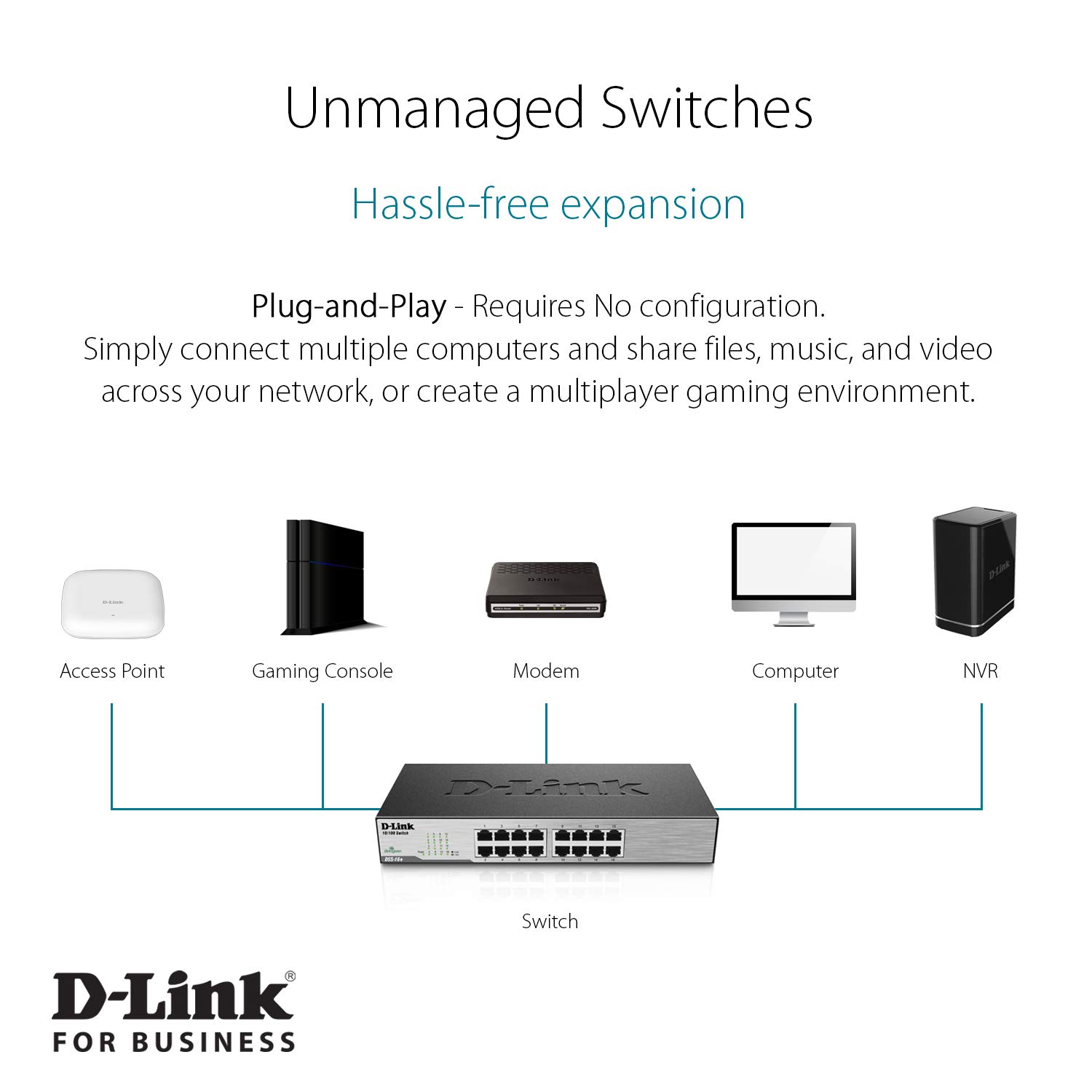 Foto 3 | Conmutador Ethernet D-link Dgs-1024c De 24 Puertos Gigabit No Administrado - Venta Internacional