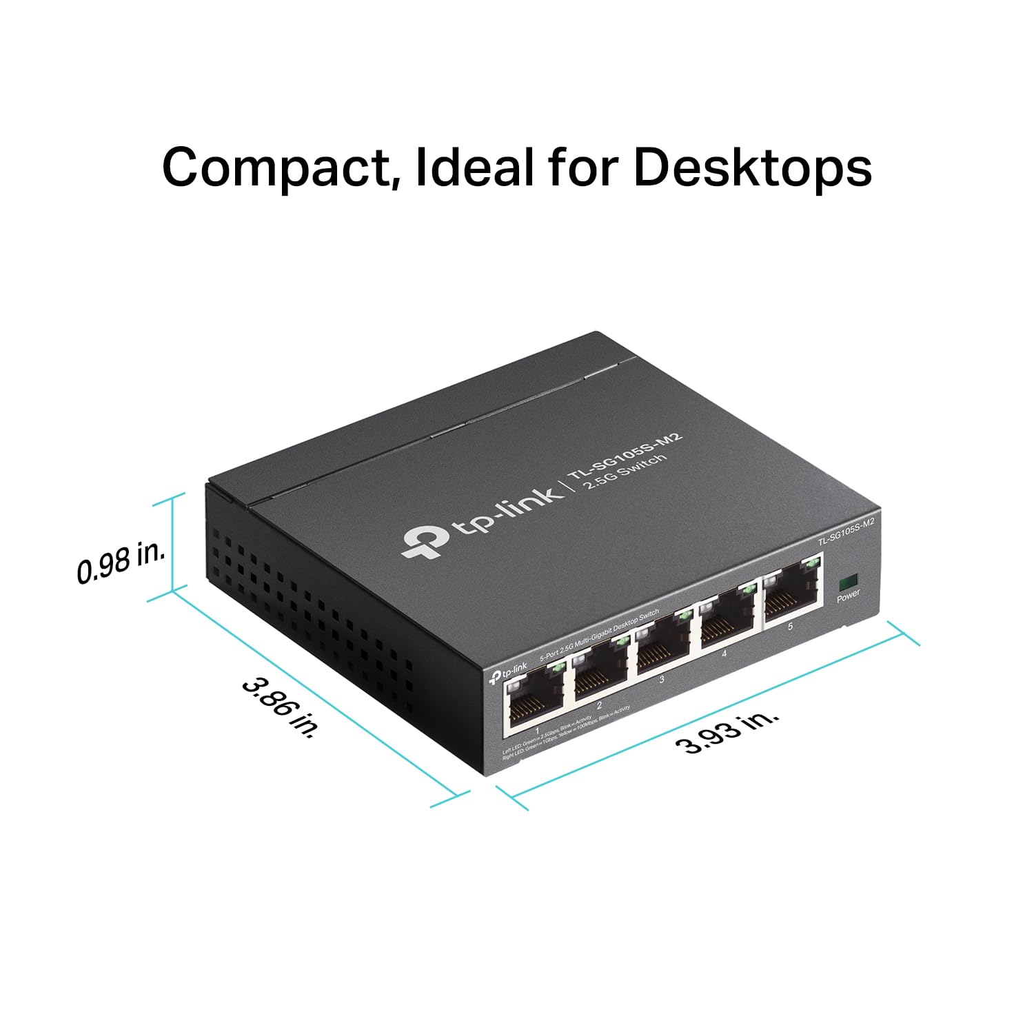 Foto 5 pulgar | Conmutador Ethernet Tp-link Tl-sg105s-m2 De 5 Puertos Multi-gigabit 2.5g - Venta Internacional