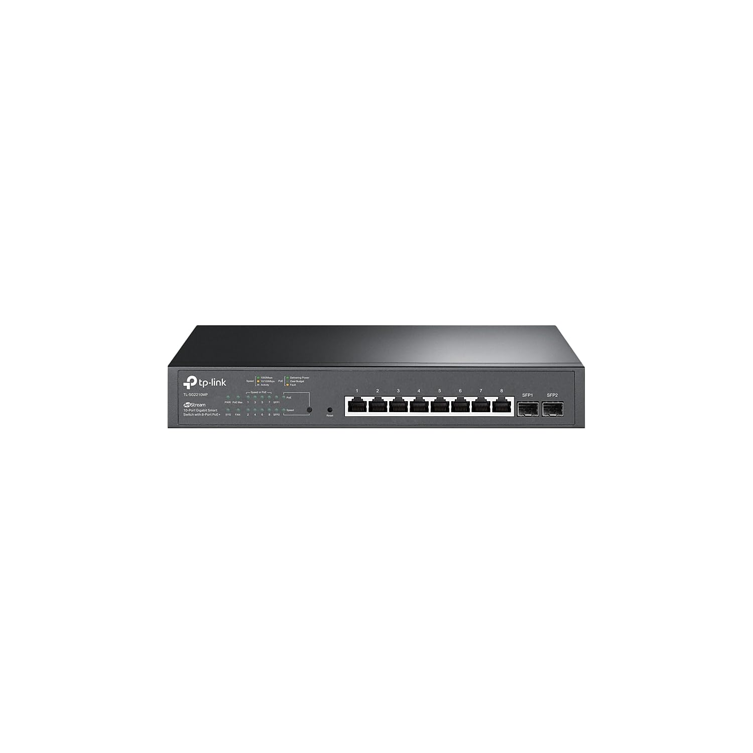 Conmutador Tp-link Tl-sg2210mp Jetstream De 10 Puertos Gigabit Poe+ - Venta Internacional.