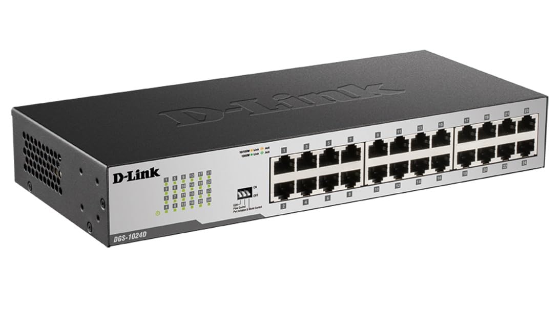 Foto 2 pulgar | Conmutador Ethernet D-link Dgs-1024d De 24 Puertos Gigabit No Administrado - Venta Internacional