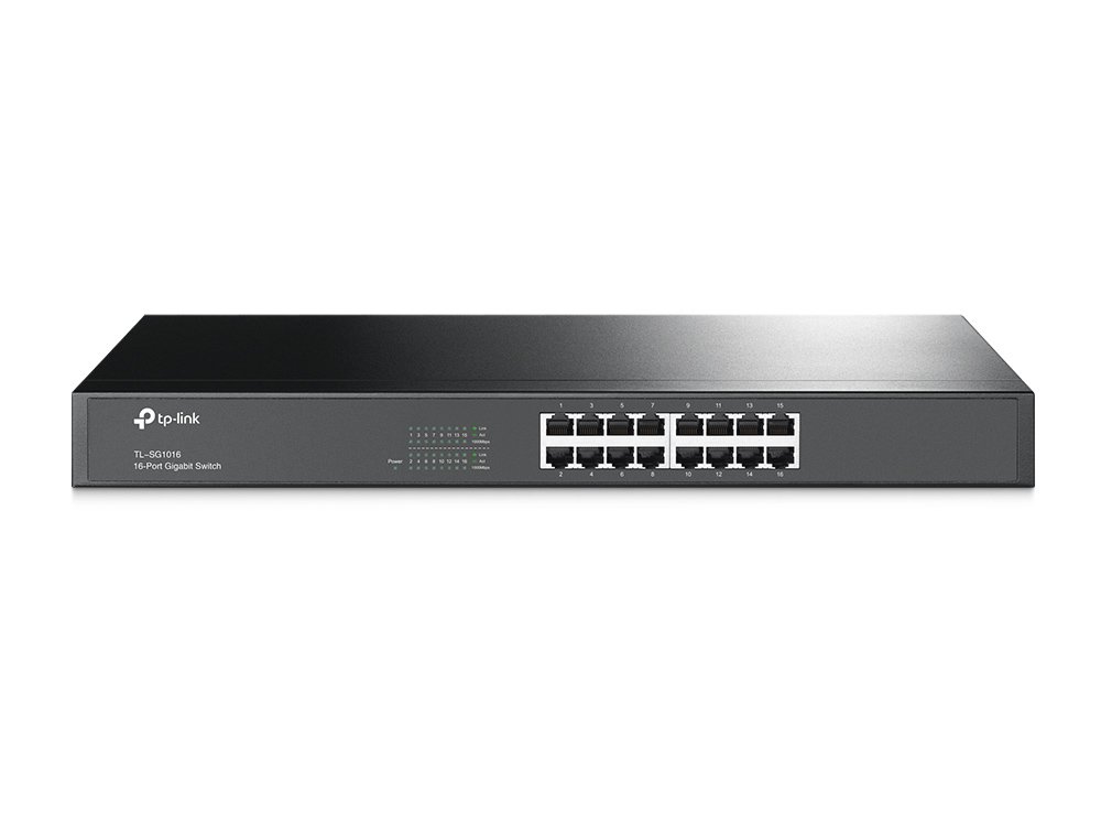 Conmutador Ethernet Tp-link Tl-sg1016 16 Puertos Gigabit Metal - Venta Internacional