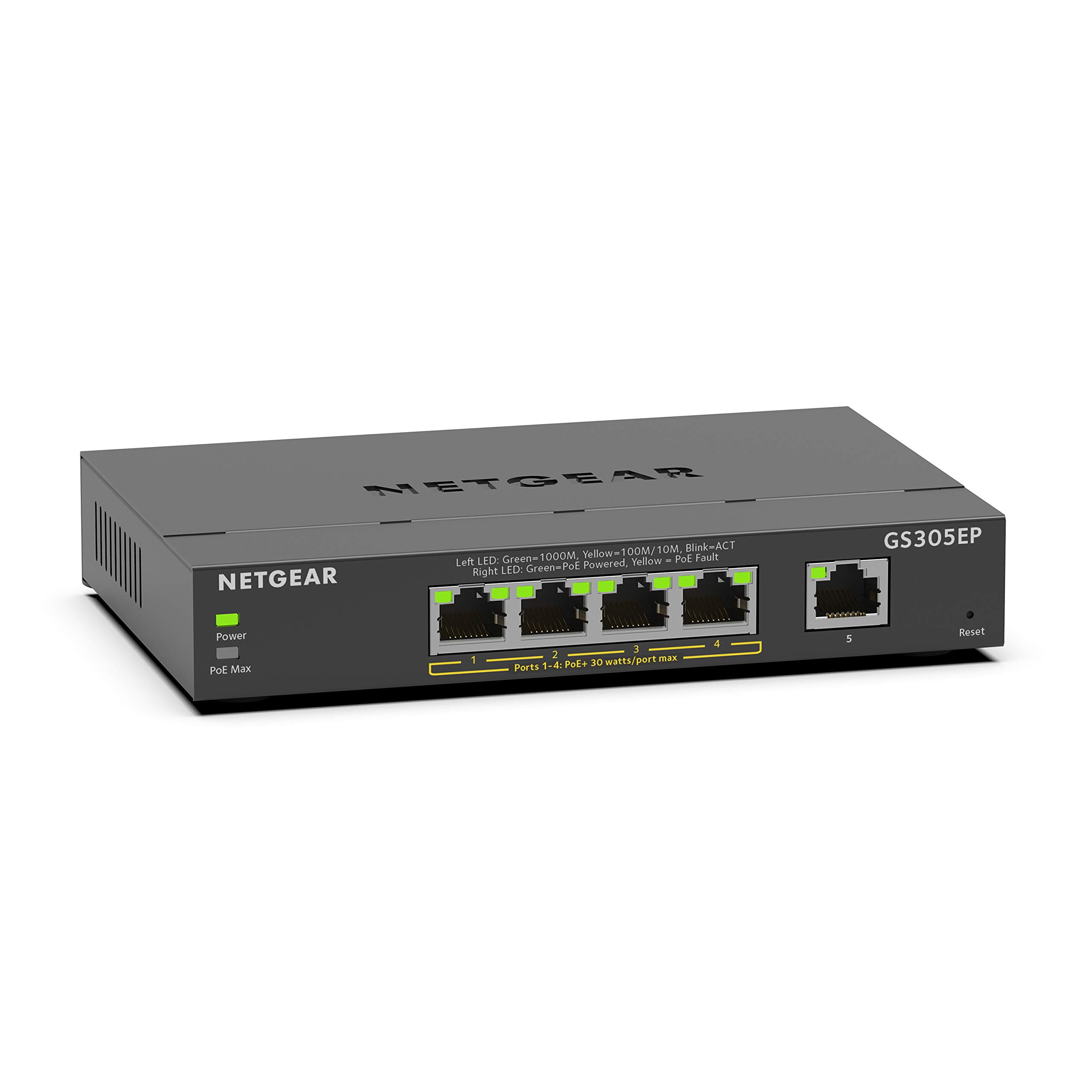 Foto 2 pulgar | Conmutador Netgear de 5 Puertos Poe Gigabit Ethernet Plus Gs305ep - Venta Internacional