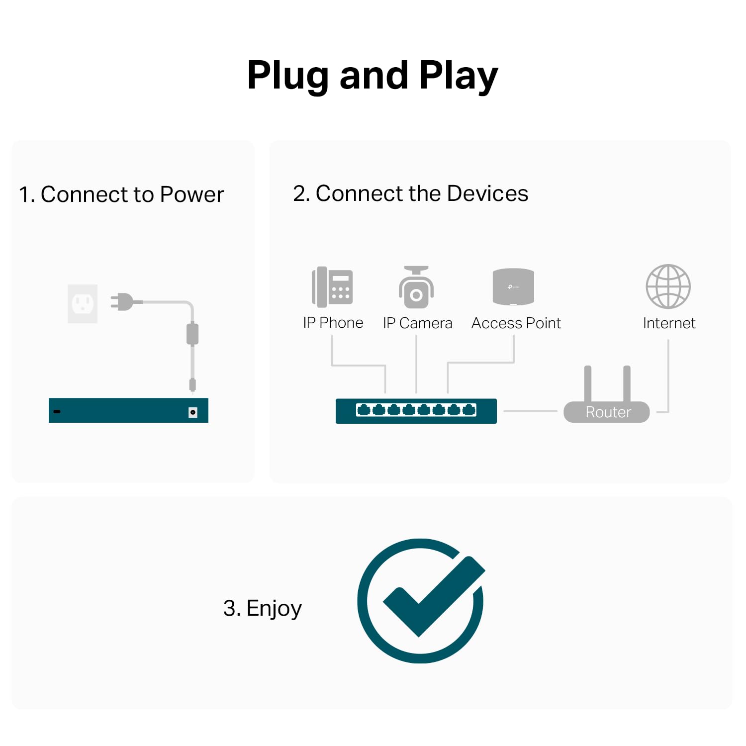 Foto 7 pulgar | Conmutador Ethernet Tp-link Ls108gp 8 Puertos Poe Gigabit - Venta Internacional