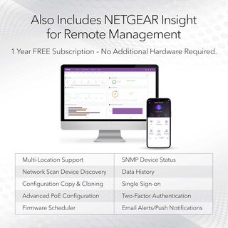 Foto 4 | Conmutador Netgear Poe Gigabit Ethernet Smart Gs724tp de 26 Puertos - Venta Internacional