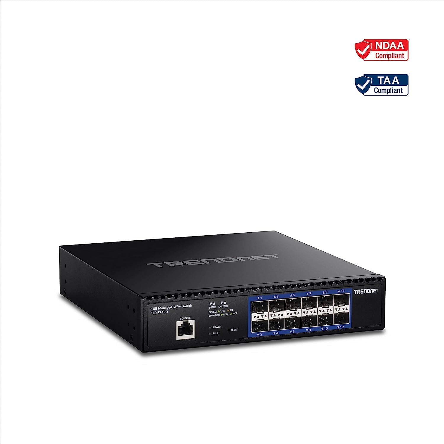 Foto 5 pulgar | Switch Trendnet de 12 Puertos 10g Sfp+ Gestionado de Nivel 2 - Venta Internacional