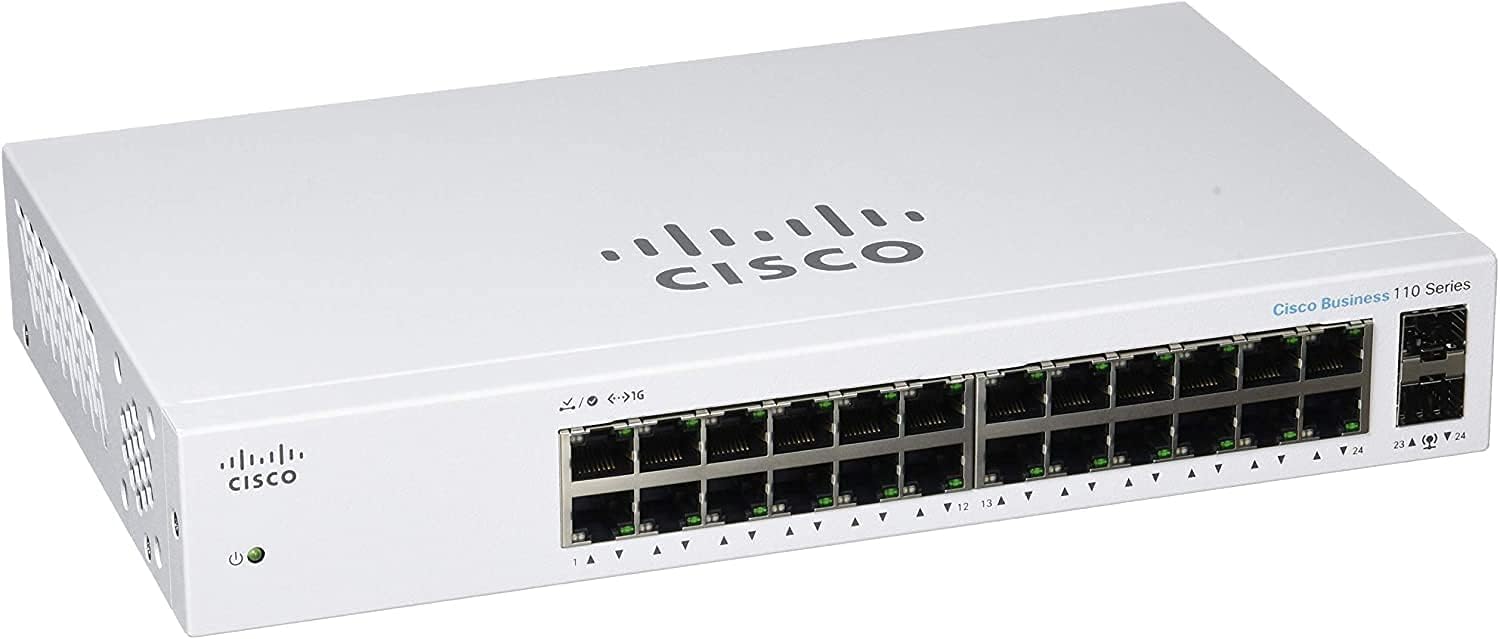 Foto 2 pulgar | Switch Cisco Business Cbs110-24t Ge No Administrado de 24 Puertos - Venta Internacional