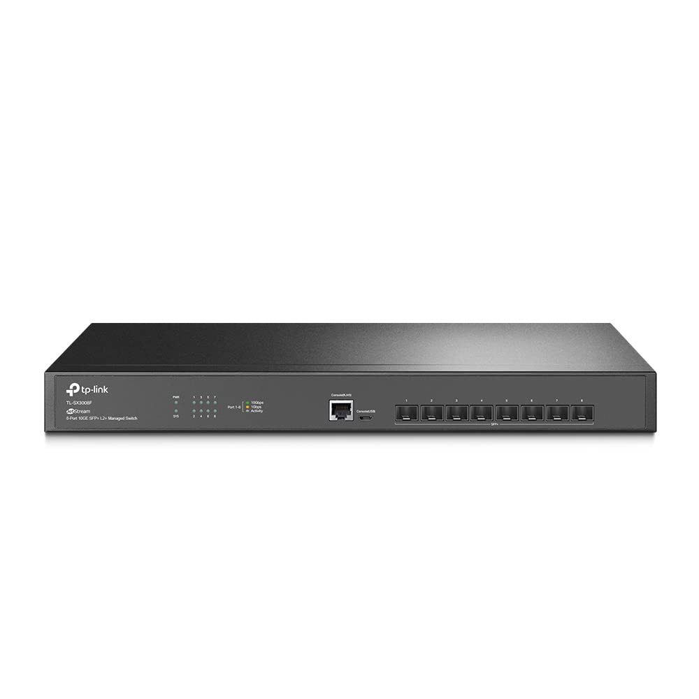 Foto 1 | Switch Tp-link de 8 Puertos 10g Sfp+ L2+ Gestionado de Forma Inteligente - Venta Internacional