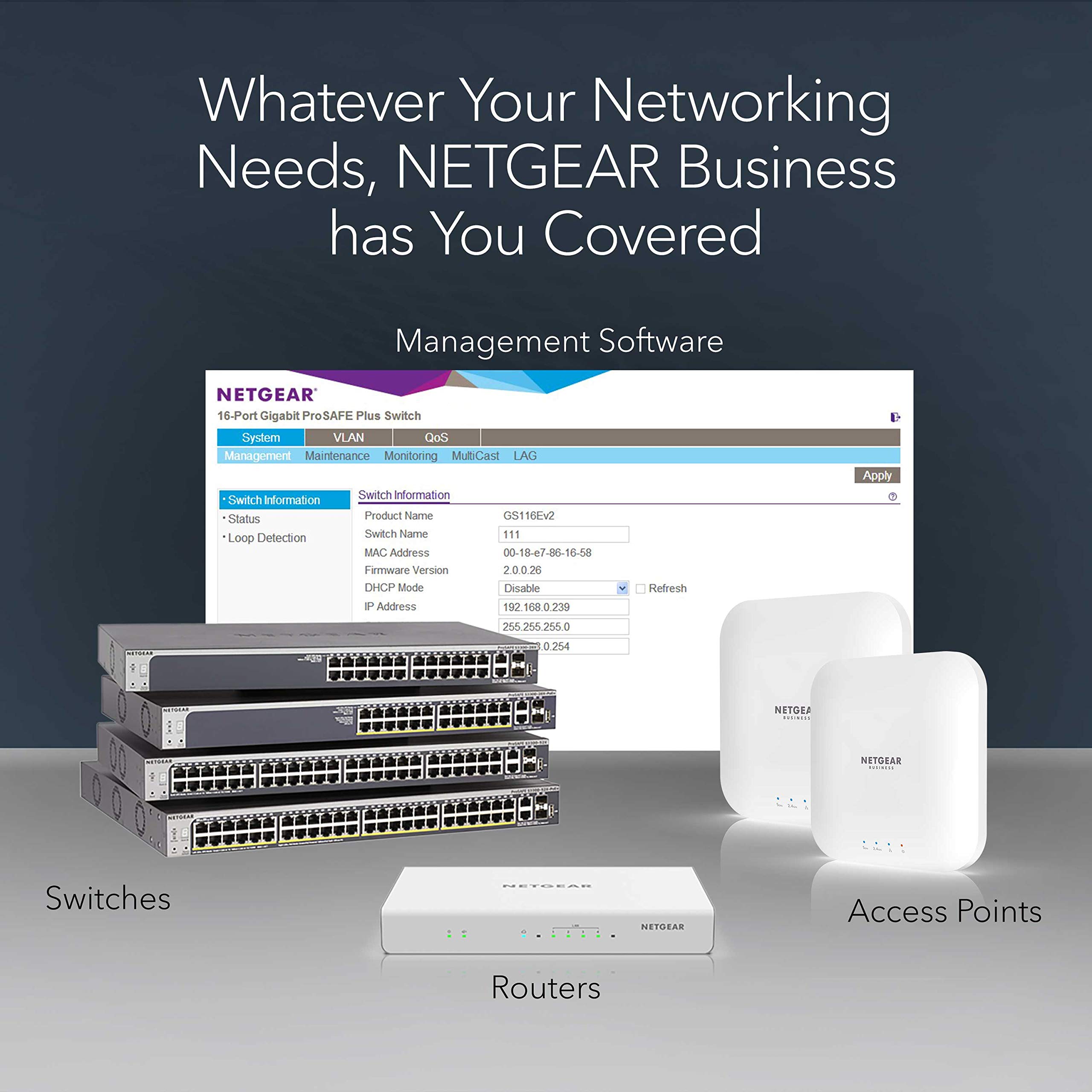 Foto 7 pulgar | Conmutador Netgear 10 Puertos Poe Gigabit Ethernet Smart Gs510tpp - Venta Internacional