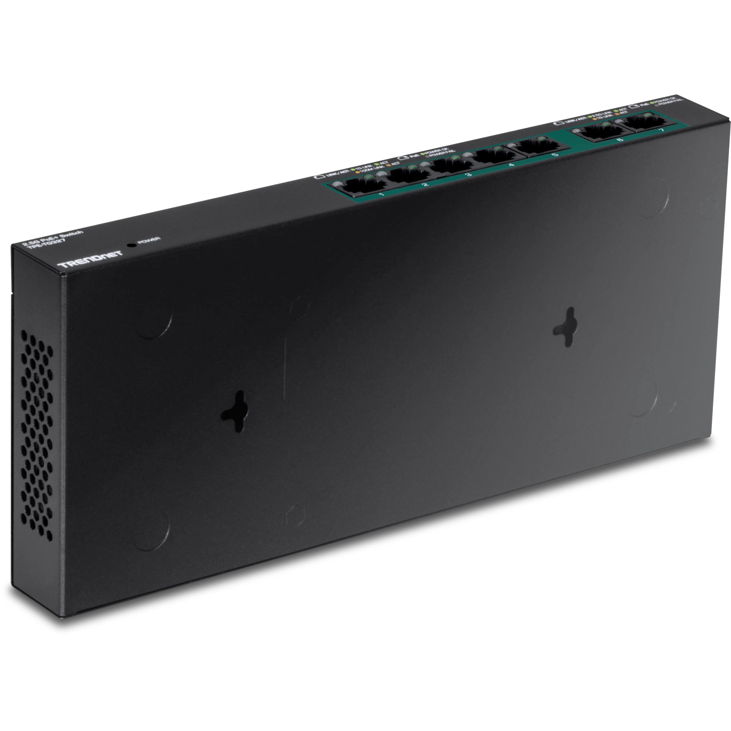Foto 7 pulgar | Conmutador Ethernet Trendnet Tpe-tg327 Poe+ de 7 Puertos - Venta Internacional