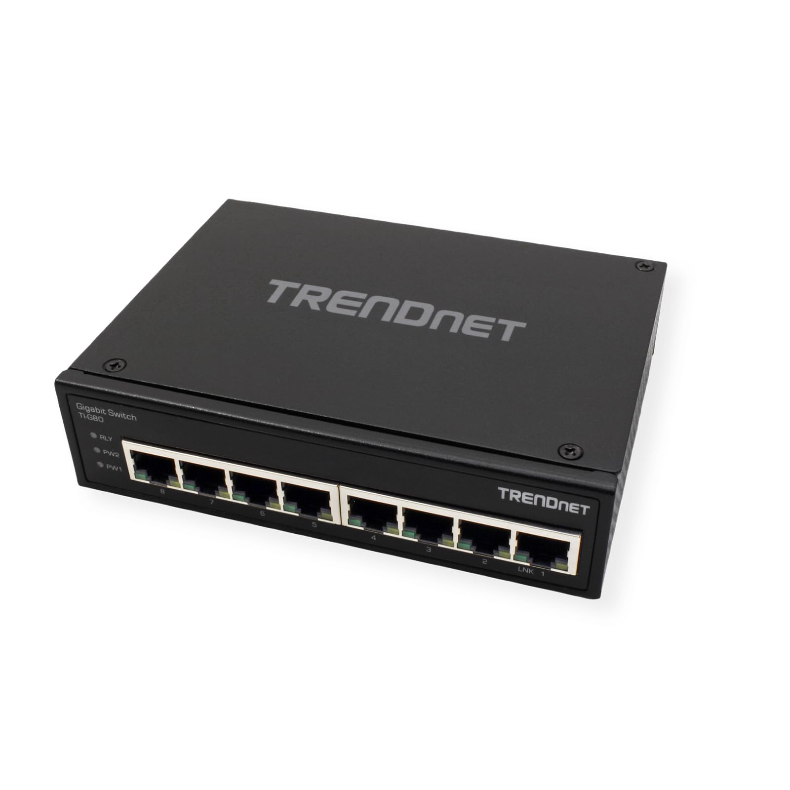 Foto 2 | Conmutador Industrial de Riel Din Gigabit Trendnet Ti-g80 de 8 Puertos - Venta Internacional