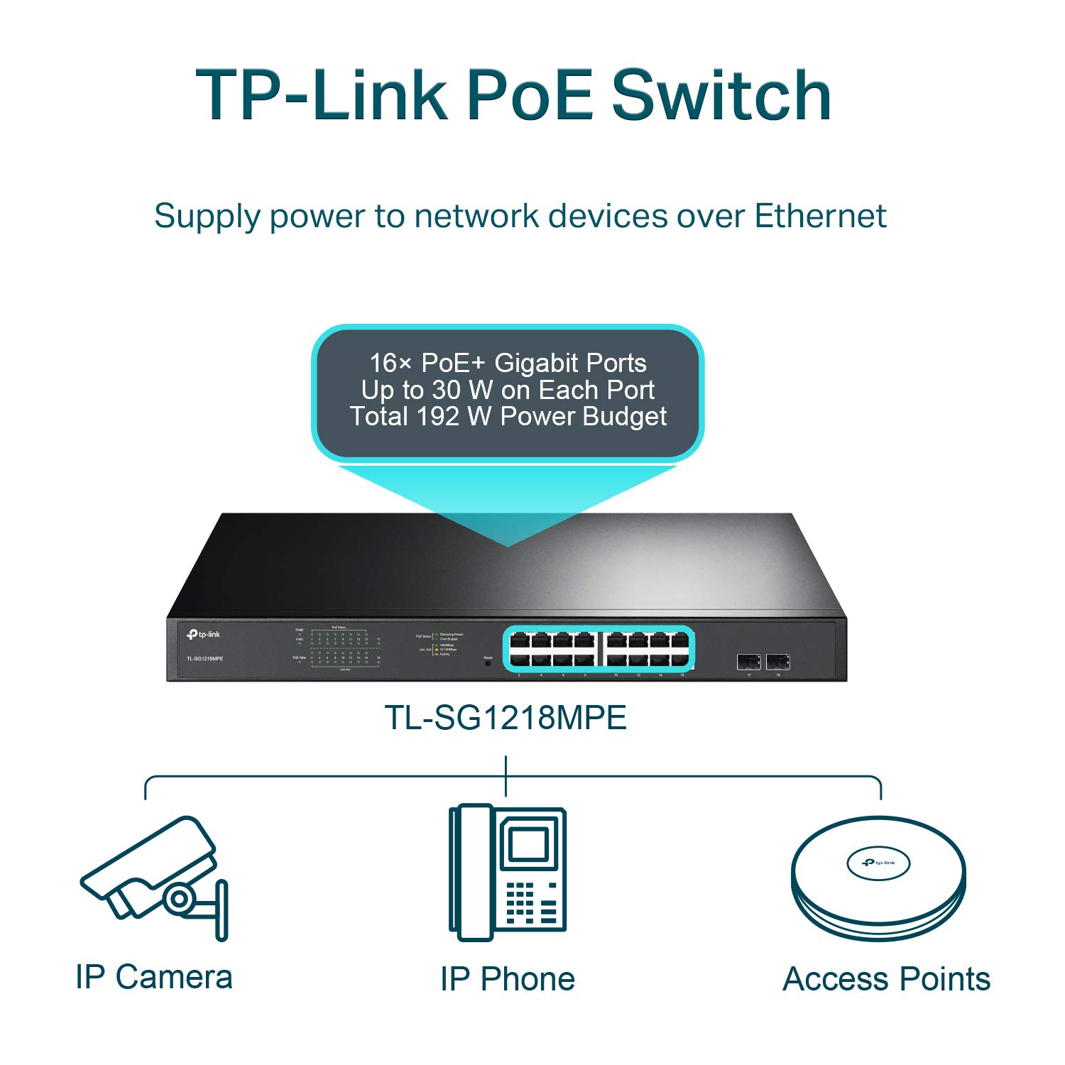 Foto 3 pulgar | Conmutador Tp-link de 16 Puertos Gigabit Poe+ de 250 W - Venta Internacional