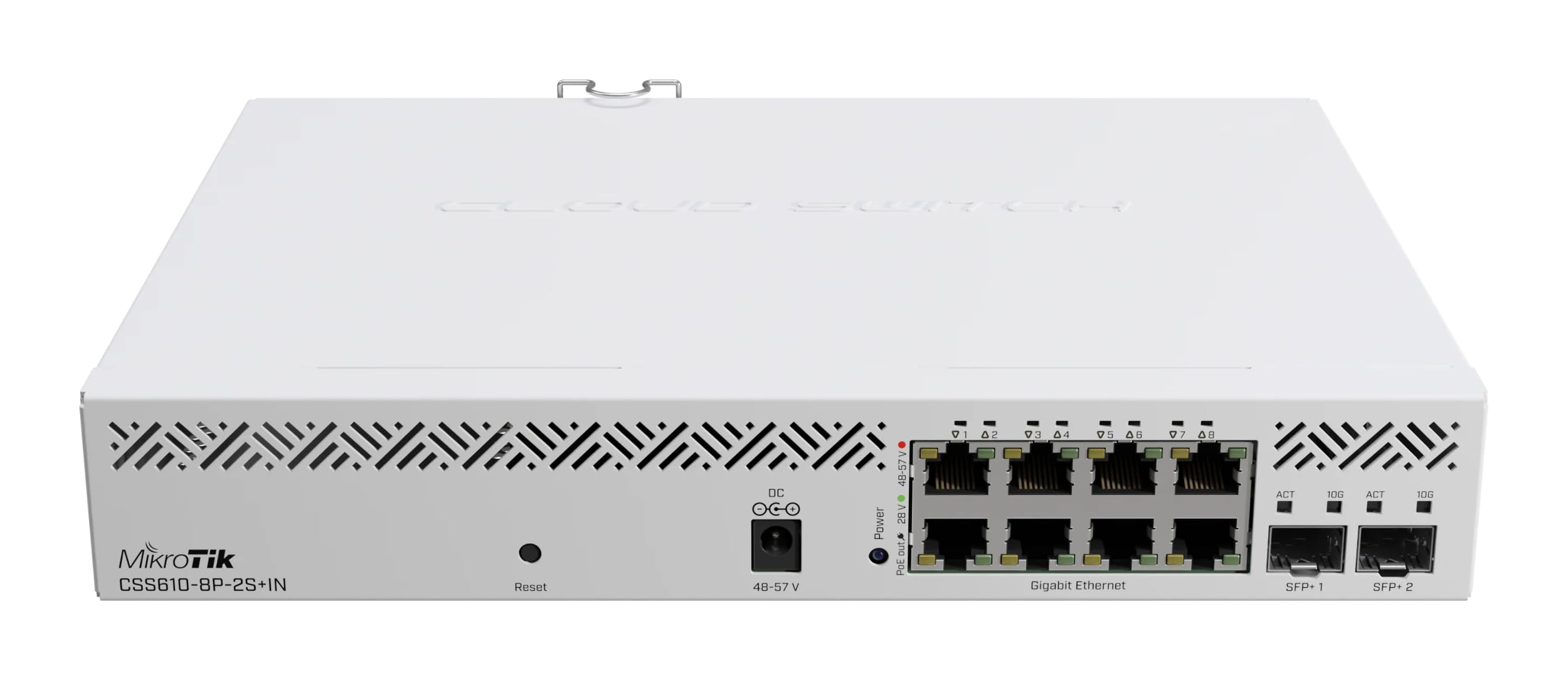 Foto 3 pulgar | Conmutador Mikrotik Css610-8p-2s+in Salida Poe-out 8 Gigabits - Venta Internacional