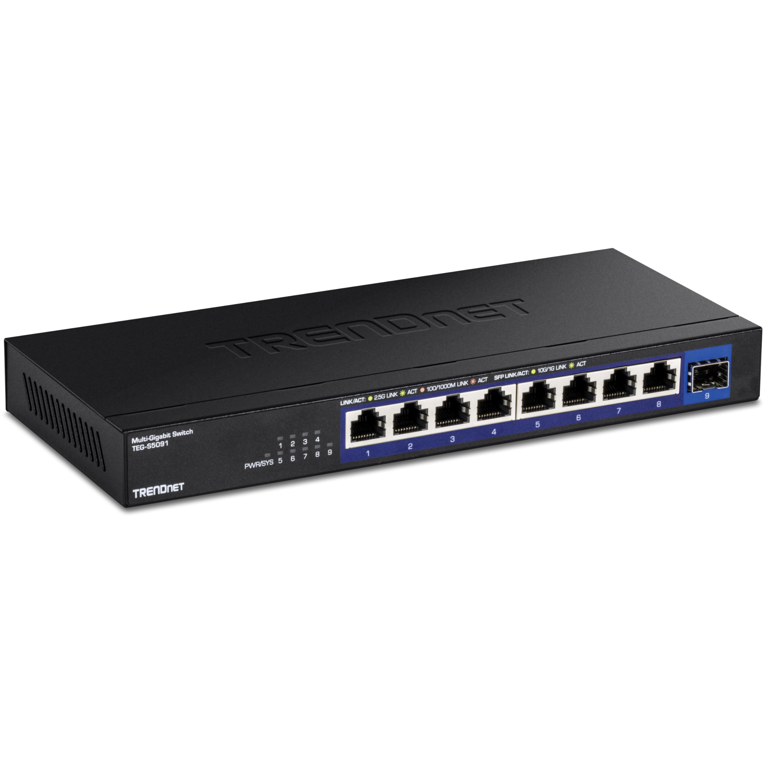 Foto 2 pulgar | Switch Trendnet Teg-s5091 de 9 Puertos de 2,5 G Con Sfp+ de 10 G - Venta Internacional