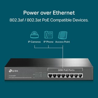 Foto 4 | Conmutador Poe Tp-link Tl-sg1008mp 8 Puertos Gigabit 8 Poe+ 153 W - Venta Internacional.