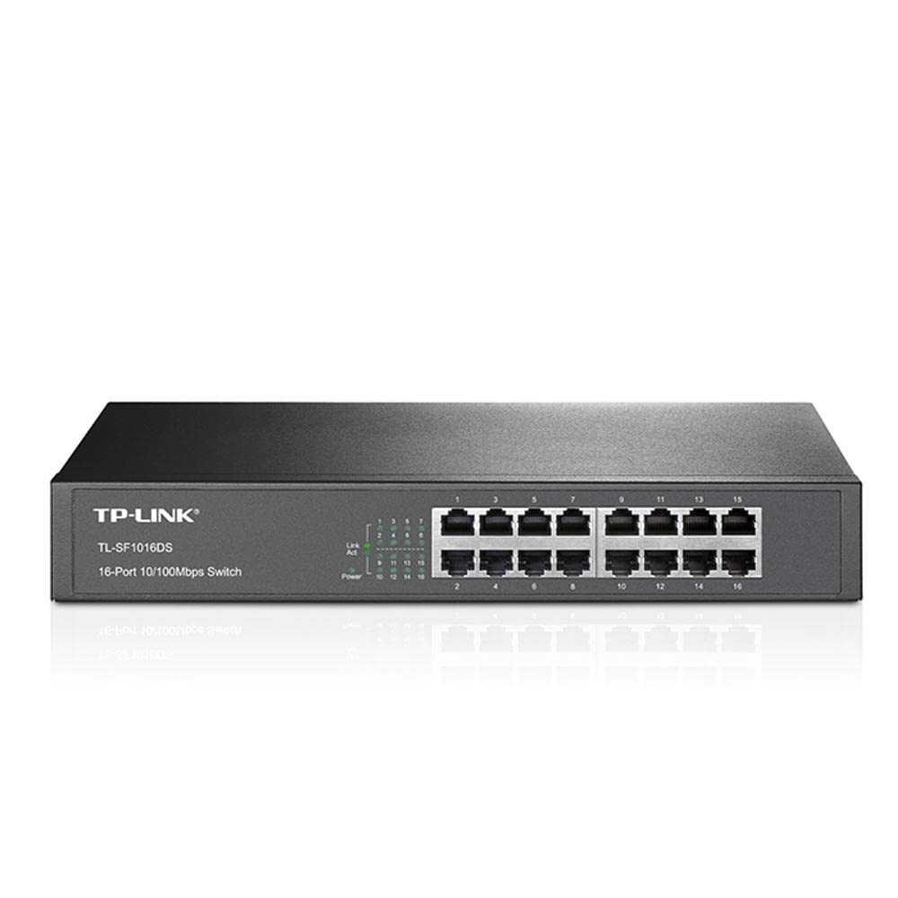 Conmutador Ethernet Tp-link Tl-sf1016ds De 16 Puertos 10/100 Mbps - Venta Internacional.