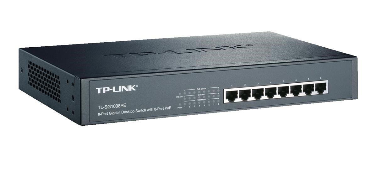 Switch Tp-link Jetstream De 8 Puertos Gigabit Y 8 Puertos Poe+ - Venta Internacional.