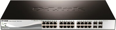 Foto 3 | Conmutador D-link De 28 Puertos Gigabit Smart Managed Poe+ Dgs-1210-28p - Venta Internacional.