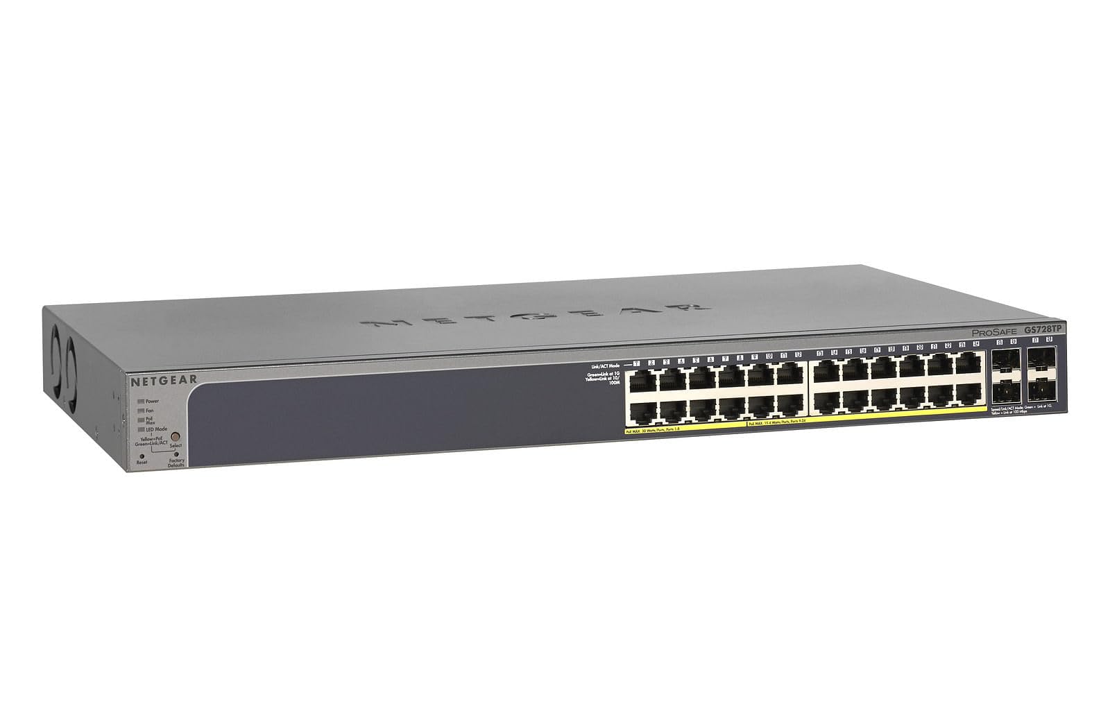 Foto 2 pulgar | Conmutador Netgear Poe Gigabit Ethernet Smart Gs728tp De 28 Puertos - Venta Internacional.