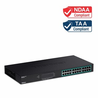 Foto 5 | Conmutador Poe+ Gigabit Trendnet Tpe-tg240g De 24 Puertos Y 370 W - Venta Internacional.