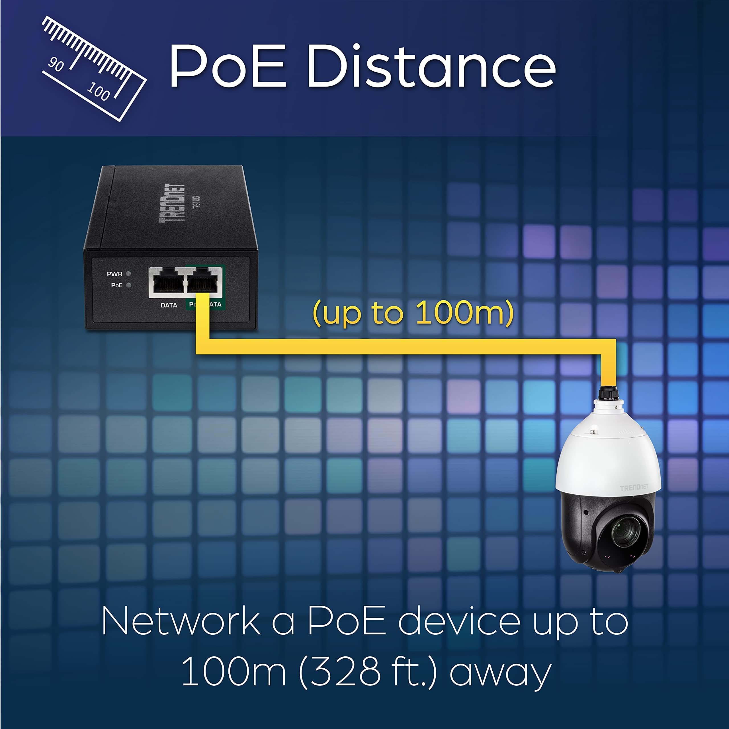 Foto 4 pulgar | Inyector Poe++ Trendnet Tpe-119gi Gigabit Port 95 W Negro - Venta Internacional.