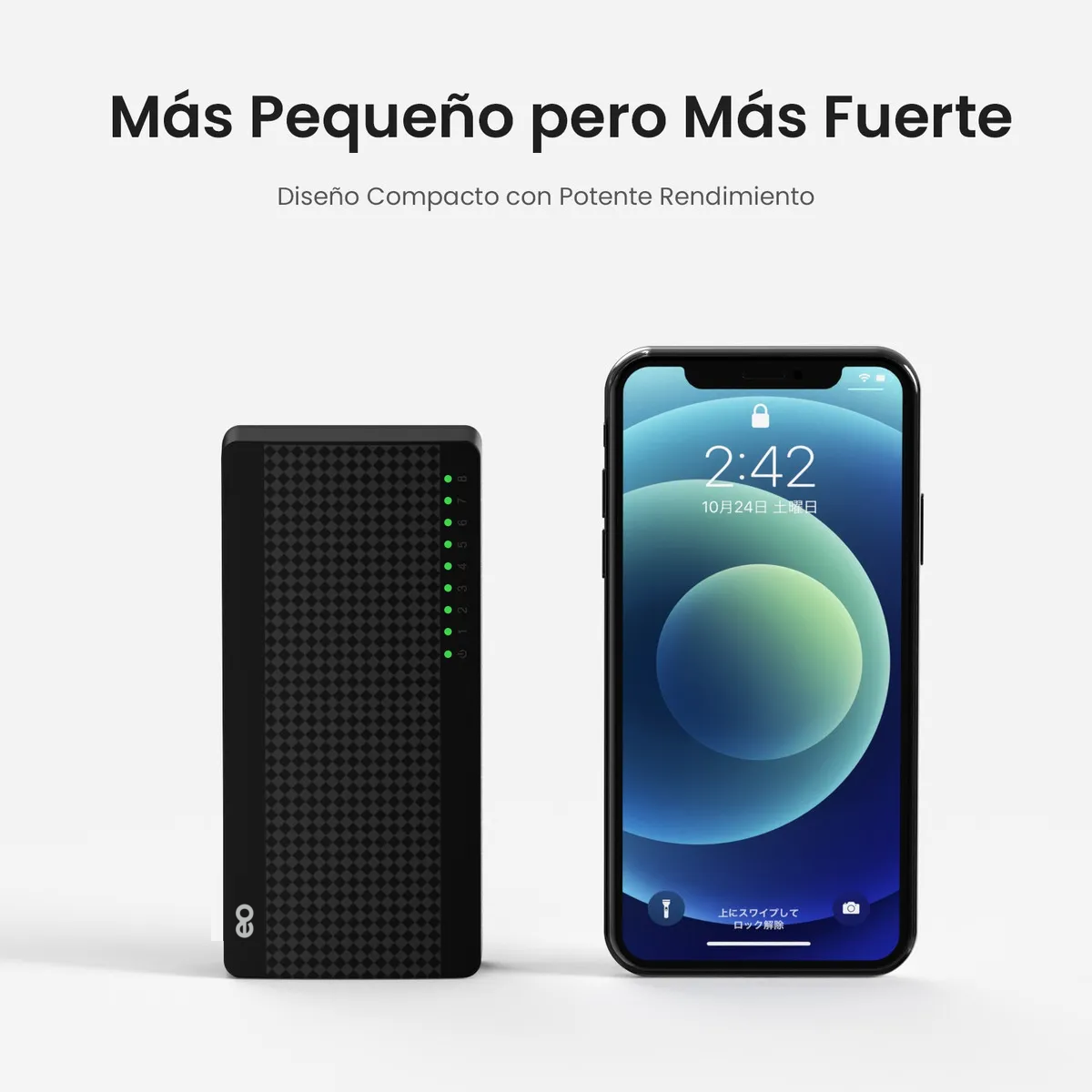 Foto 4 pulgar | Switch Gigabit 8 Puertos Blindados Eo Safe Imports ESI-20116 Negro