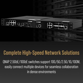 Foto 2 | Conmutador De Red Qnap Qsw-m3212r-8s4t-us De 12 Puertos Y 10 Gbe - Venta Internacional.