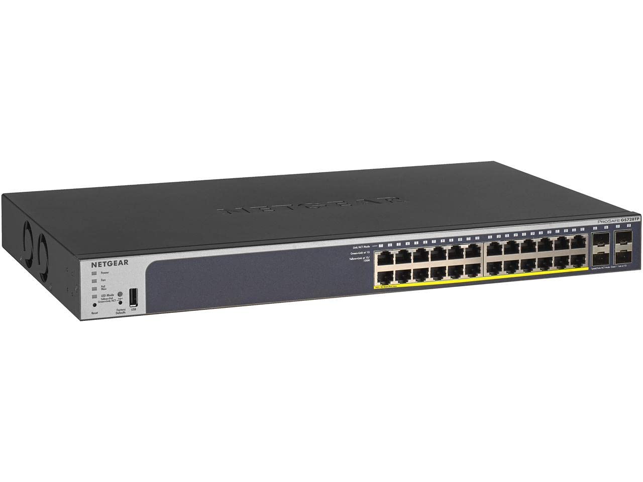 Foto 2 pulgar | Conmutador Netgear Poe Gigabit Ethernet Smart Gs728tp De 28 Puertos - Venta Internacional.