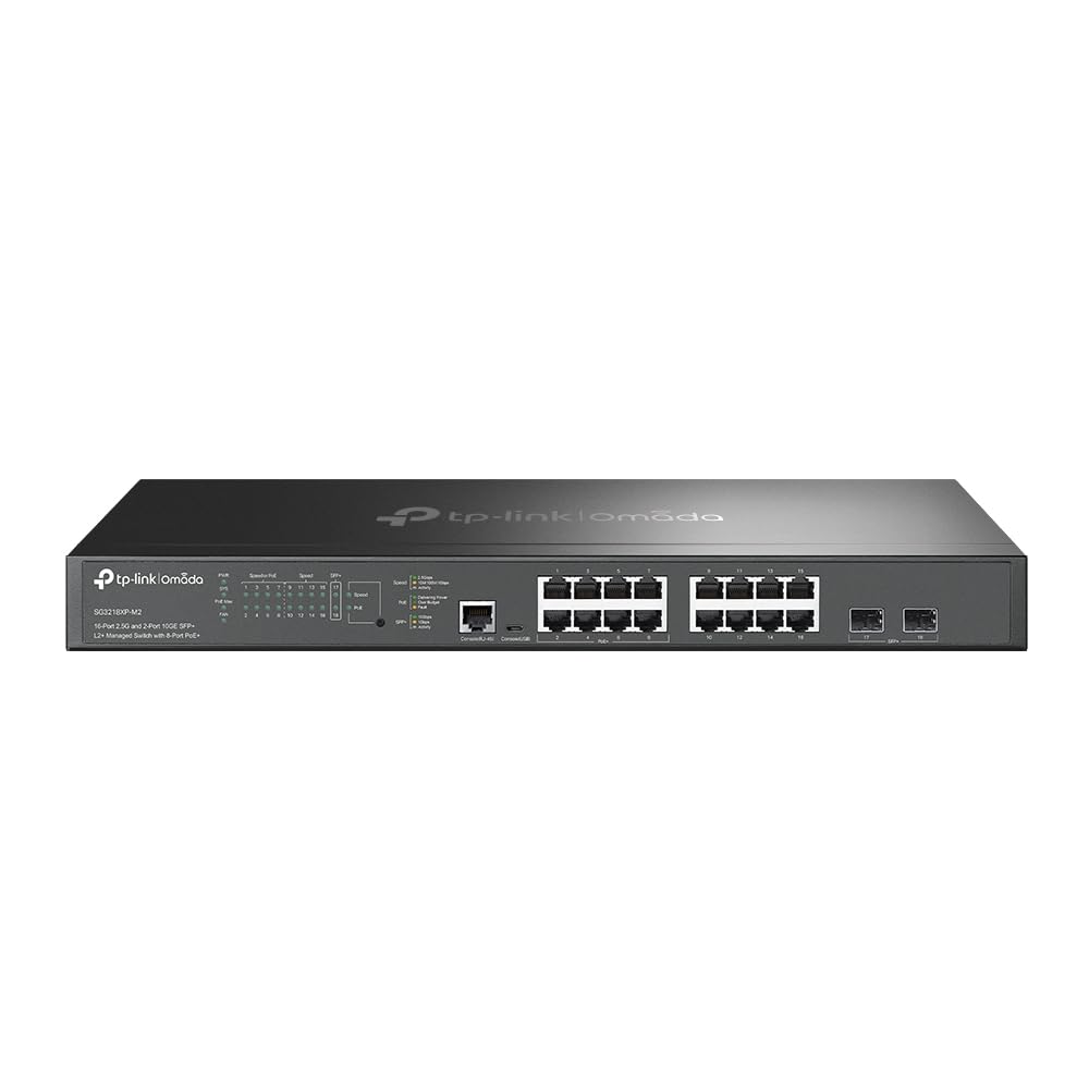 Conmutador Tp-link Omada Sg3218xp-m2 Poe+ De 16 Puertos Y 2 5 G - Venta Internacional.
