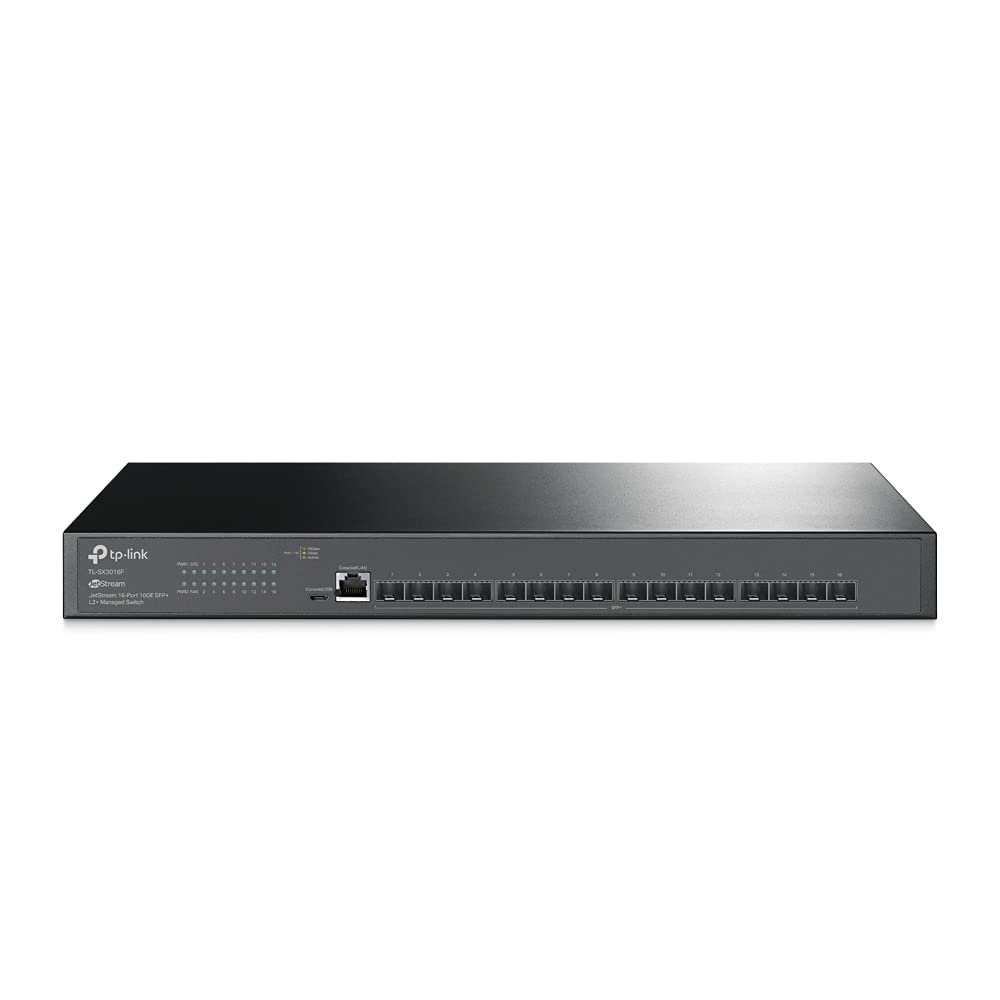 Switch Tp-link Tl-sx3016f De 16 Puertos 10g Sfp+ L2+- Venta Internacional