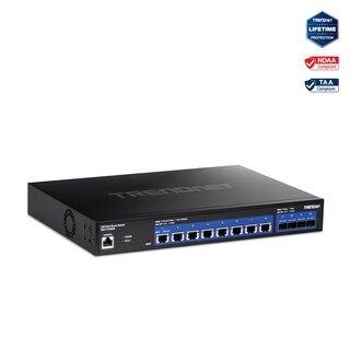 Foto 3 | Conmutador Web Inteligente Trendnet Teg-7124ws 12 Puertos 10g Rj-45 - Venta Internacional.