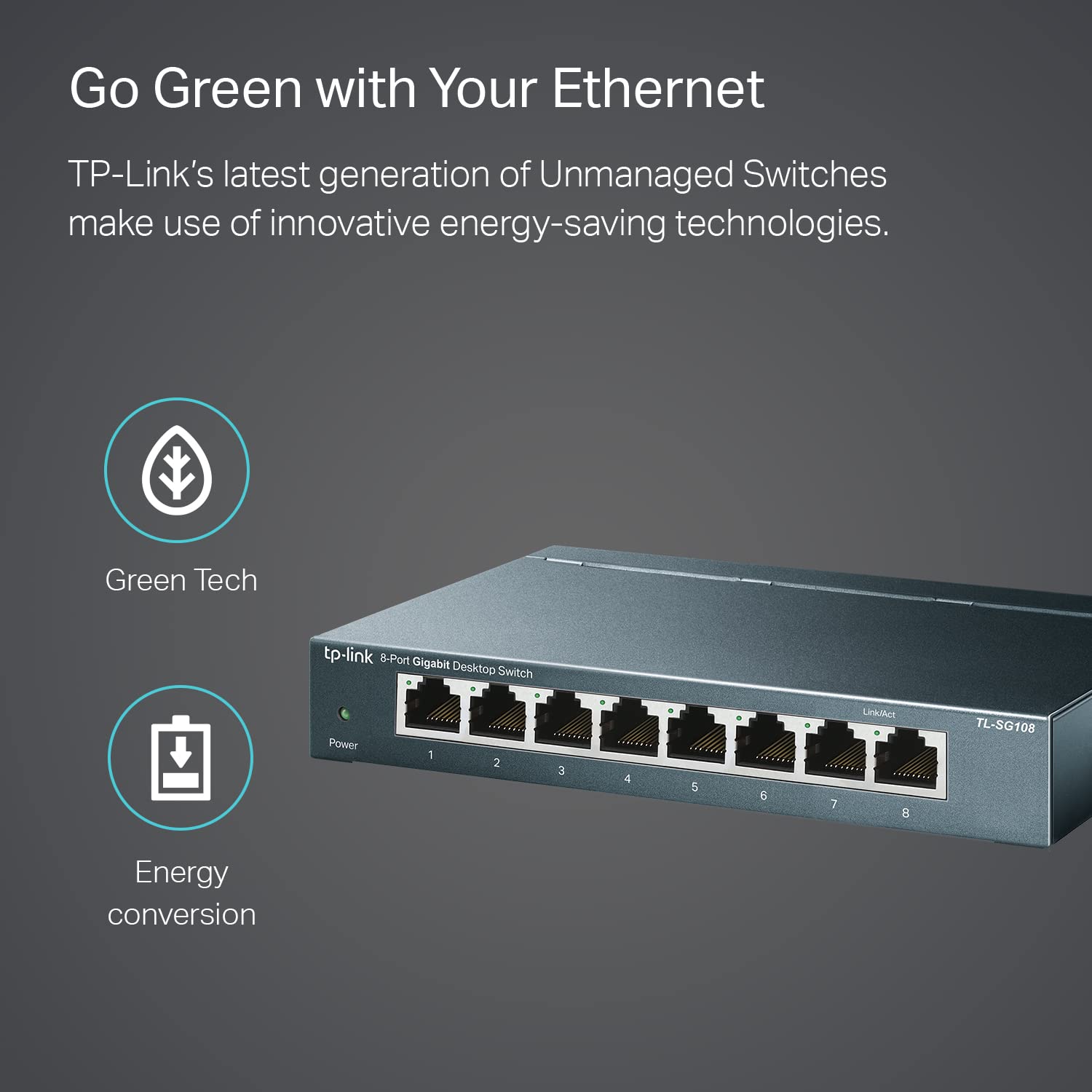 Foto 6 pulgar | Conmutador De Red Ethernet Tp-link Tl-sg108 De 8 Puertos Gigabit - Venta Internacional.