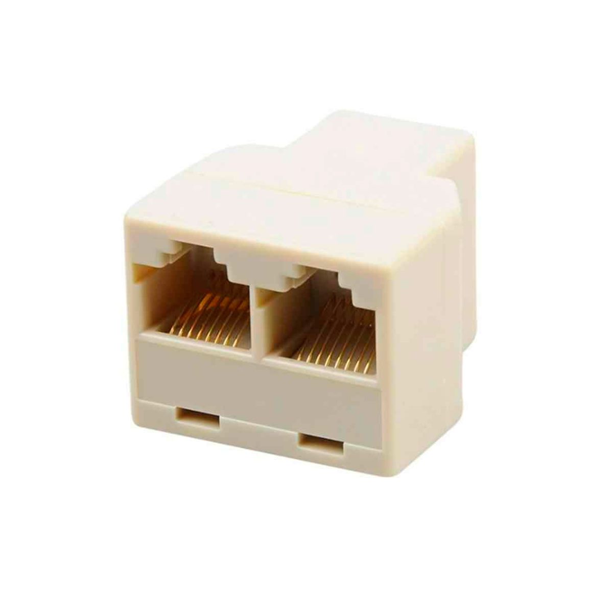 Foto 2 pulgar | Adaptador Splitter Rj45 1 A 2 Duplicador De Red Ethernet 8 Hilos
