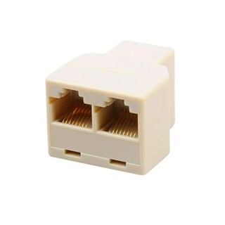 Foto 1 | Adaptador Splitter Rj45 1 A 2 Duplicador De Red Ethernet 8 Hilos