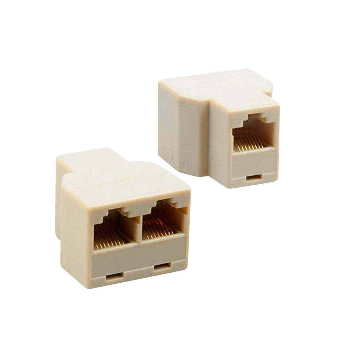 Foto 3 pulgar | Adaptador Splitter Rj45 1 A 2 Duplicador De Red Ethernet 8 Hilos