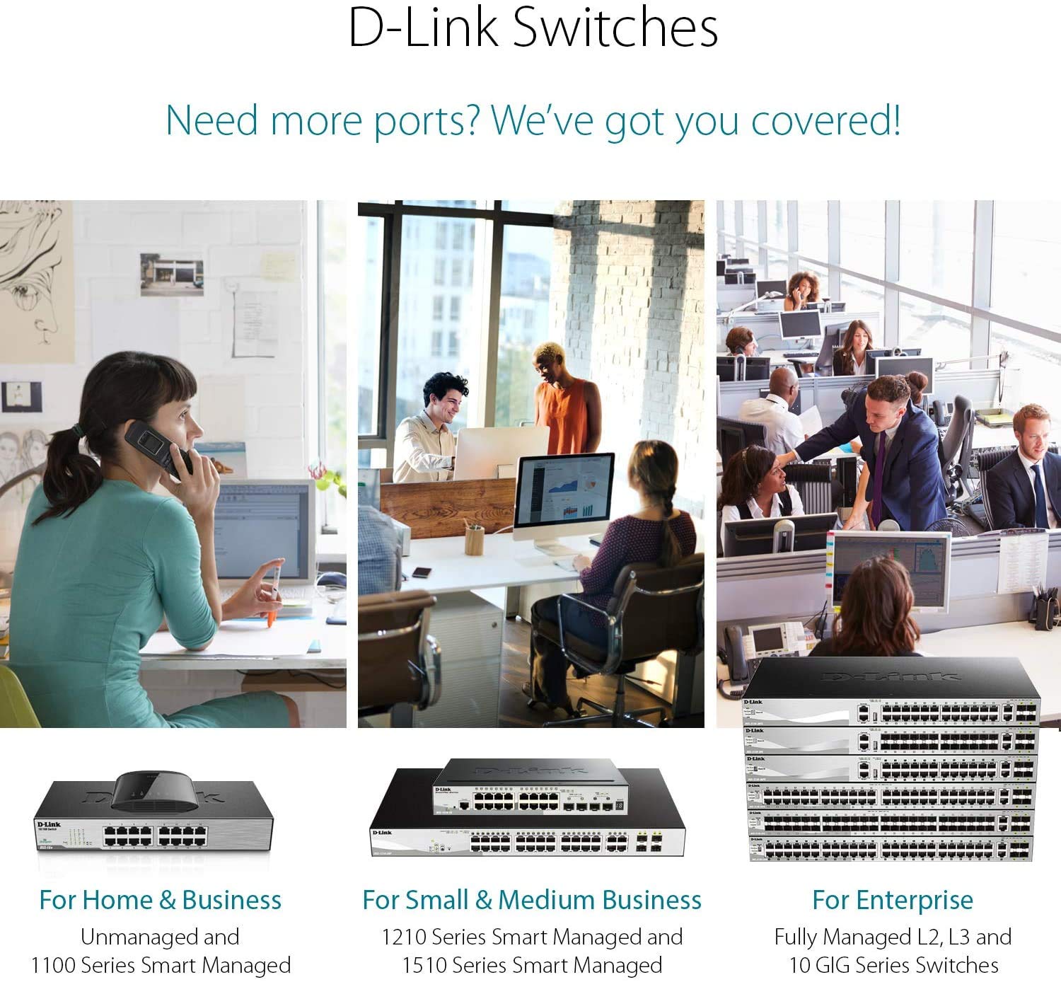Foto 4 | Conmutador Ethernet D-link Dgs-1005g De Escritorio Gigabit De 5 Puertos - Venta Internacional.