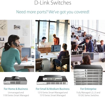 Foto 4 | Conmutador Ethernet D-link Dgs-1005g De Escritorio Gigabit De 5 Puertos - Venta Internacional.