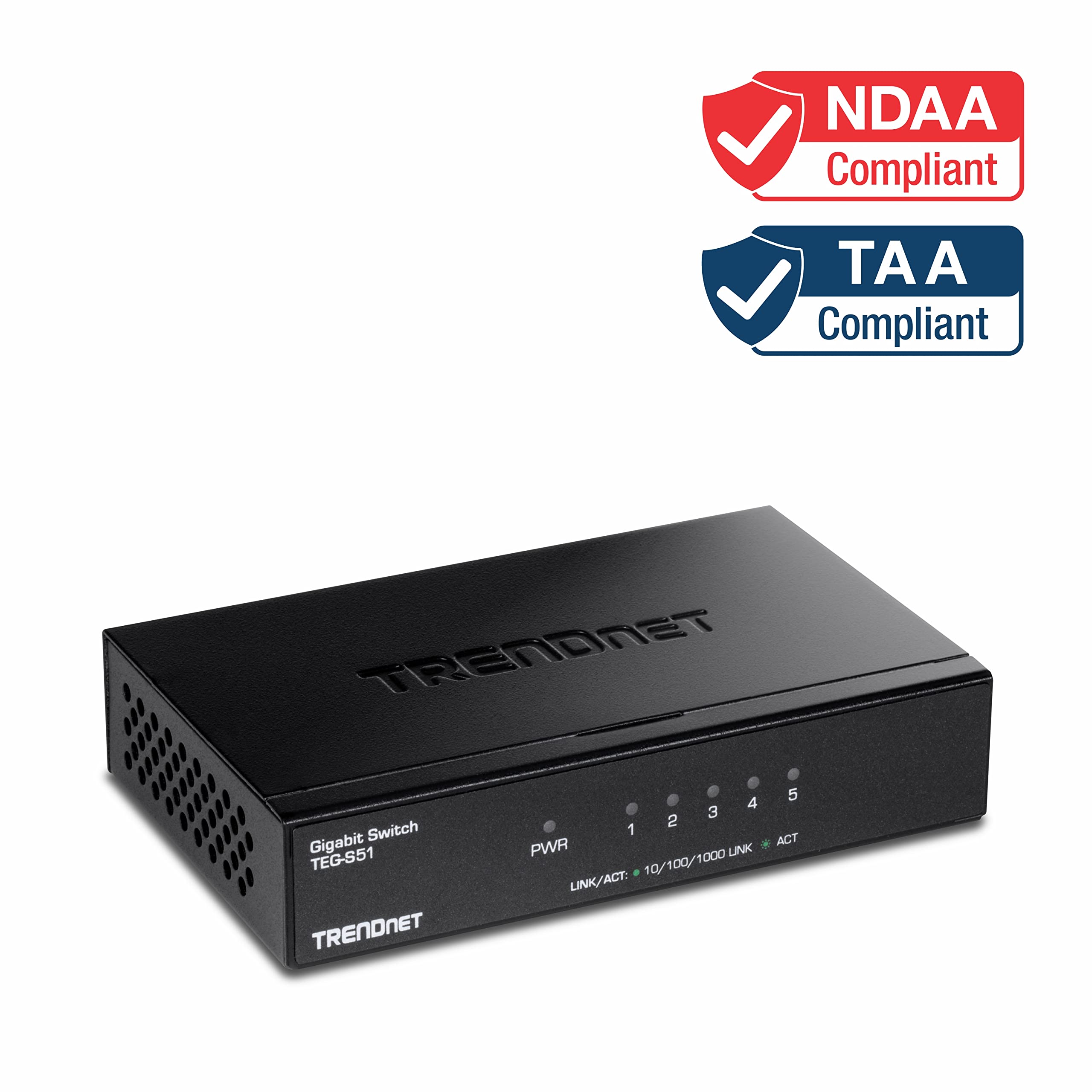 Foto 7 | Conmutador De Escritorio Gigabit Trendnet Teg-s51 De 5 Puertos Rj-45 - Venta Internacional.