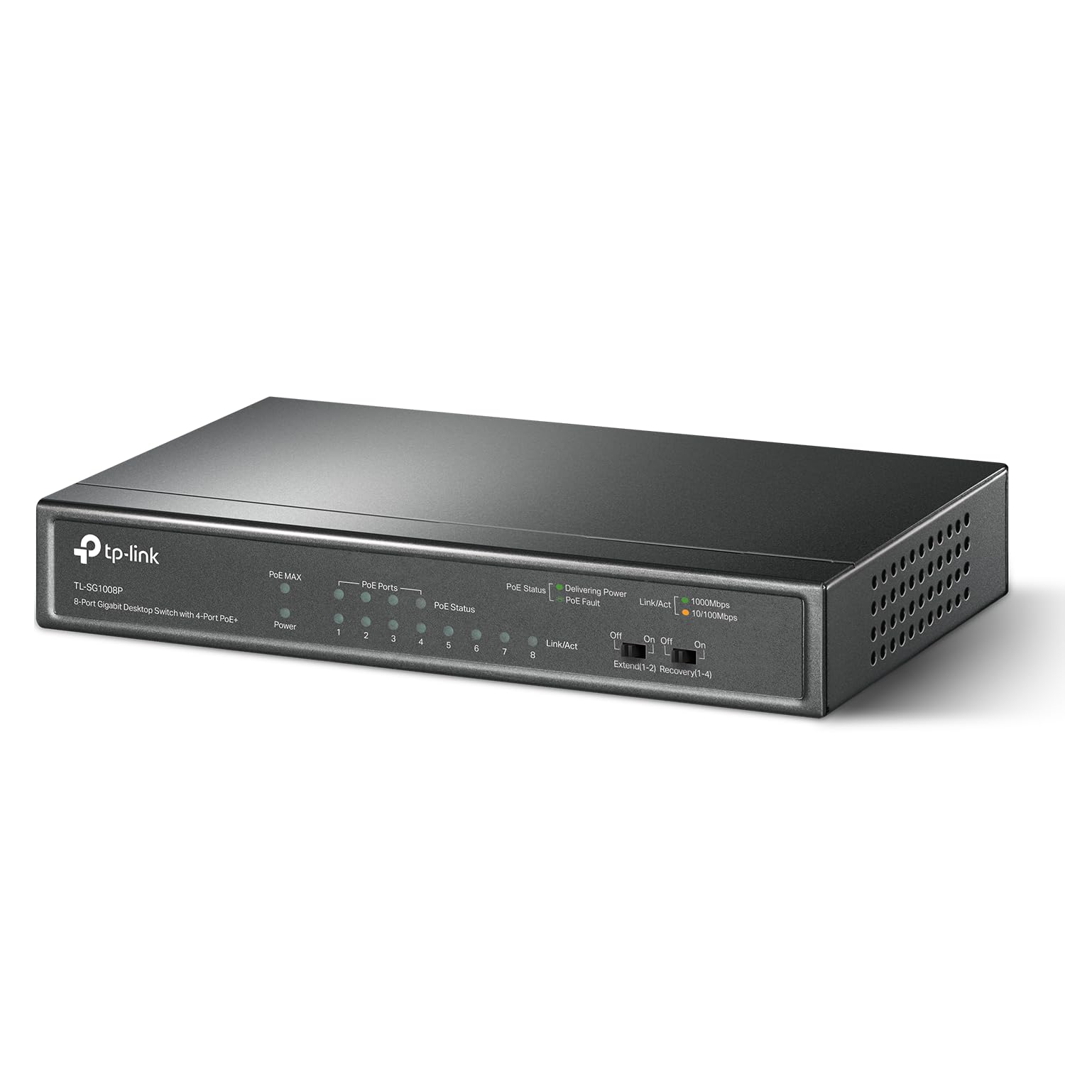 Foto 2 pulgar | Conmutador Poe Tp-link Tl-sg1008p 8 Puertos Gigabit 4 Poe+ 64w - Venta Internacional.