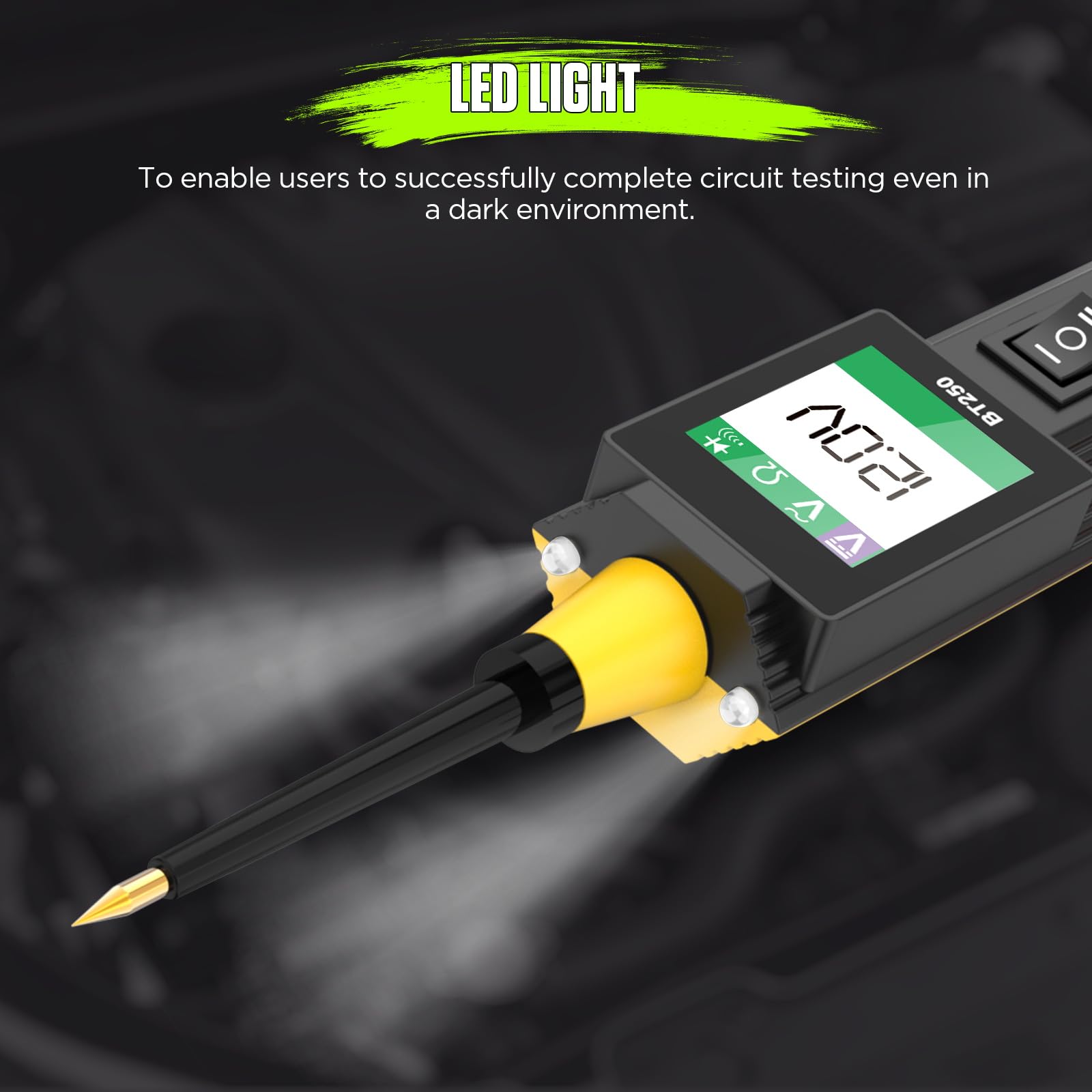 Foto 8 pulgar | Probador De Circuitos Automotrices Autool Bt250 0-70 V Con Voltaje Ac/dc - Venta Internacional.