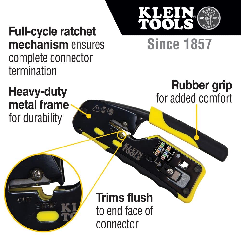 Foto 3 | Engarzadora/pelacables/cortador De Alambre Klein Tools Vdv226-110 - Venta Internacional.