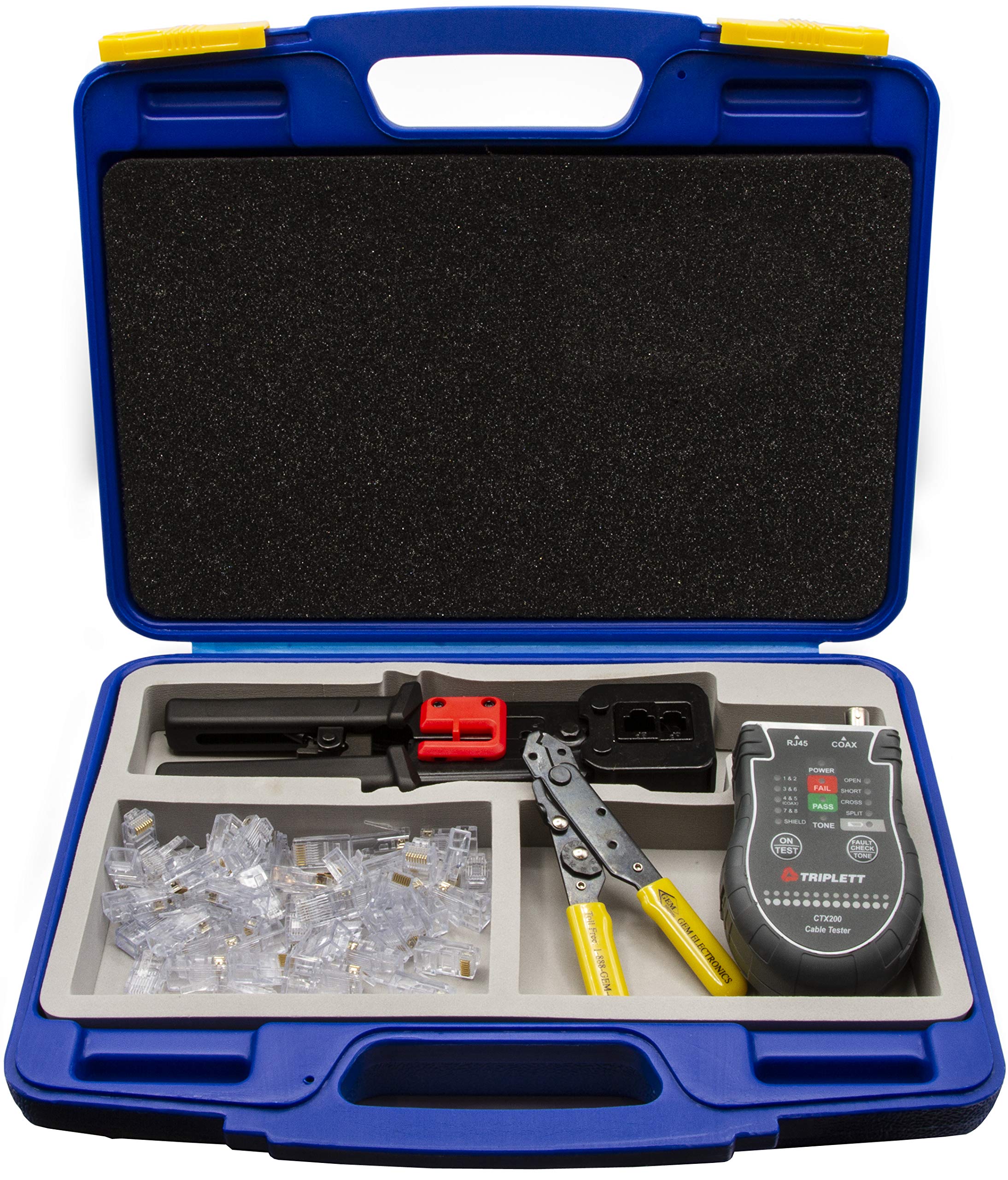 Foto 2 pulgar | Kit De Herramientas Triplett Gem Hs-tk High-speed Pass-thru Rj45 - Venta Internacional.