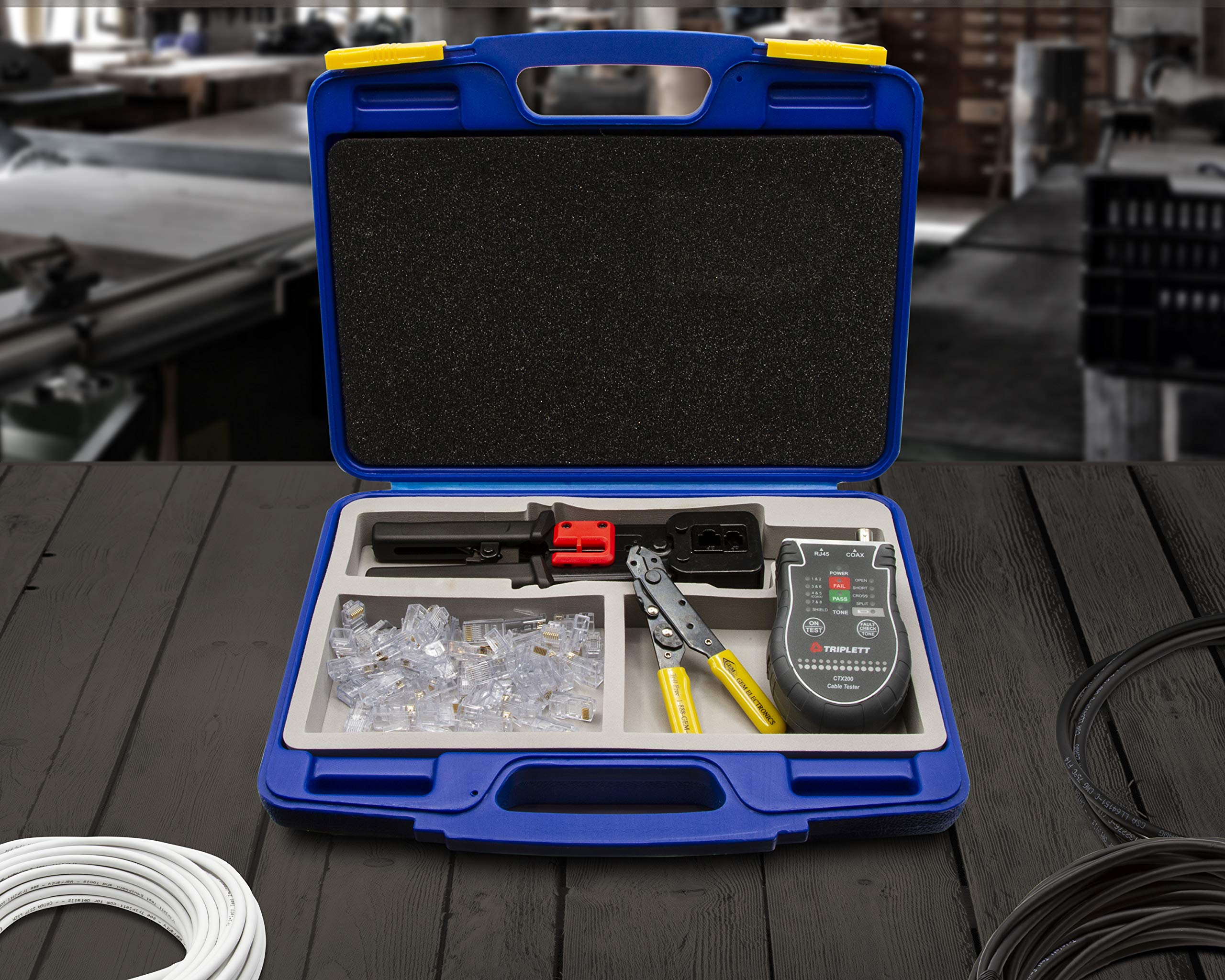 Foto 2 | Kit De Herramientas Triplett Gem Hs-tk High-speed Pass-thru Rj45 - Venta Internacional.