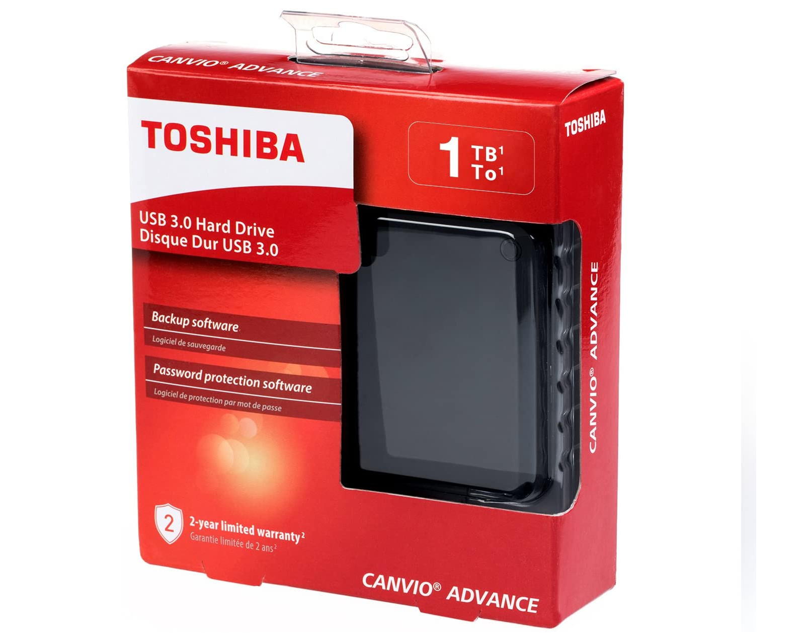 Foto 4 pulgar | Disco Duro Externo Toshiba HDTC910XK3AA color Negro de 1 TB