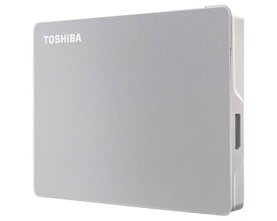 Foto 2 | Disco Duro Externo Toshiba Canvio Flex 2 TB Usb C/3.1 Plata