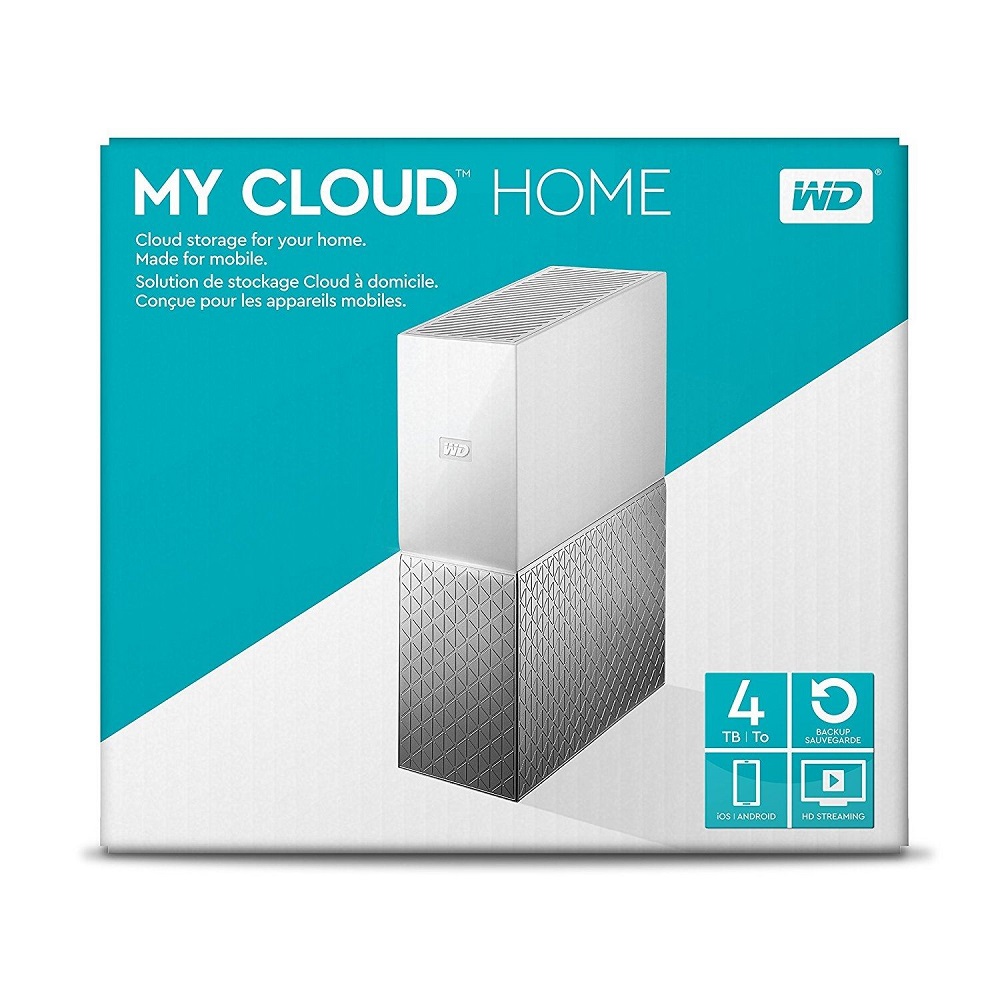 Foto 3 pulgar | Disco Duro Externo Western Digital Wdbvxc0040hwt-nesn color Blanco My Cloud Home de 4 TB