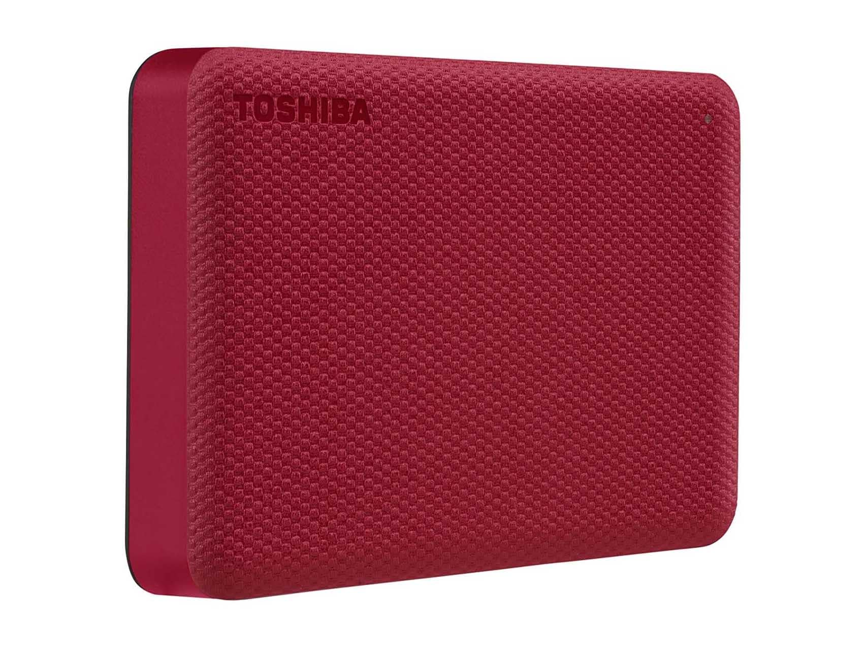 Disco Duro Externo Toshiba HDTCA40XR3CA color Rojo 4 TB $2,457