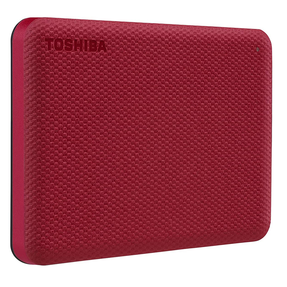 Foto 2 pulgar | Disco Duro Externo de 1 TB Toshiba Canvio Advanced color Rojo