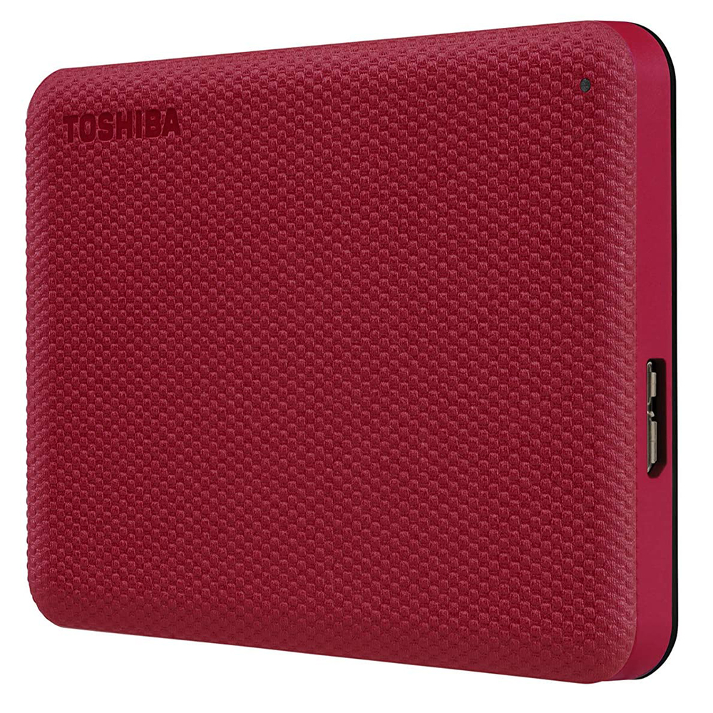 Foto 2 | Disco Duro Externo de 1 TB Toshiba Canvio Advanced color Rojo